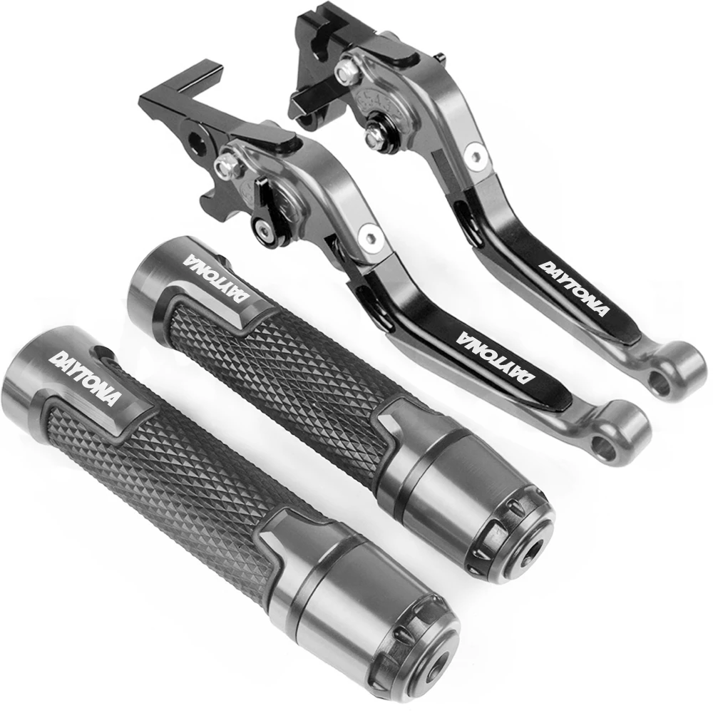 P Set of styles Для Triumph Daytona 600 650 2004 2005 Аксессуары для мотоциклов Выдвижная сцепные рычаги и руль штыри заканчивается - Цвет: P Set of styles