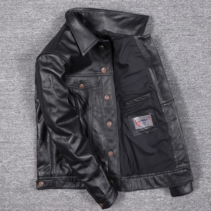 Бесплатная доставка. Брендовая качественная модная черная тонкая кожаная