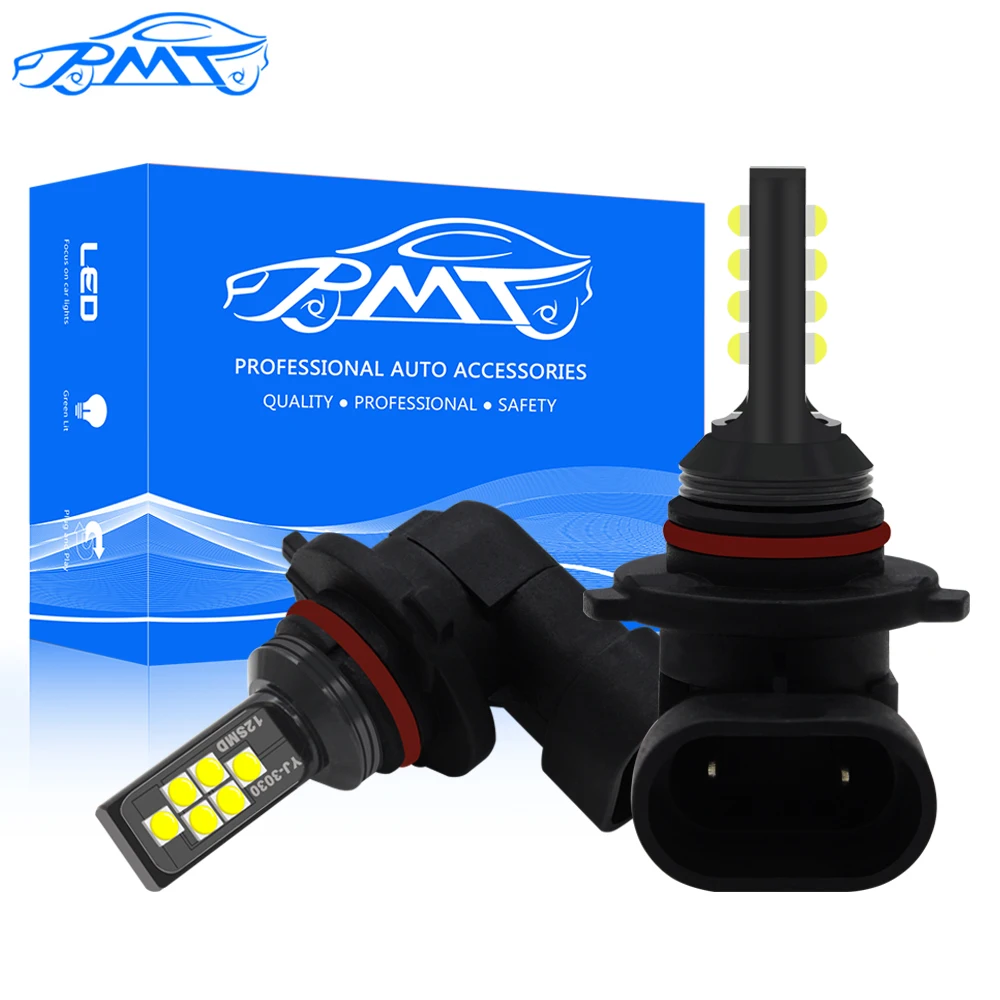 BMT Автомобильный светодиодный противотуманный фонарь H1 H3 H7 H8 H11 H16 HB3 9005 HB4 9006 P13W PSX26W
