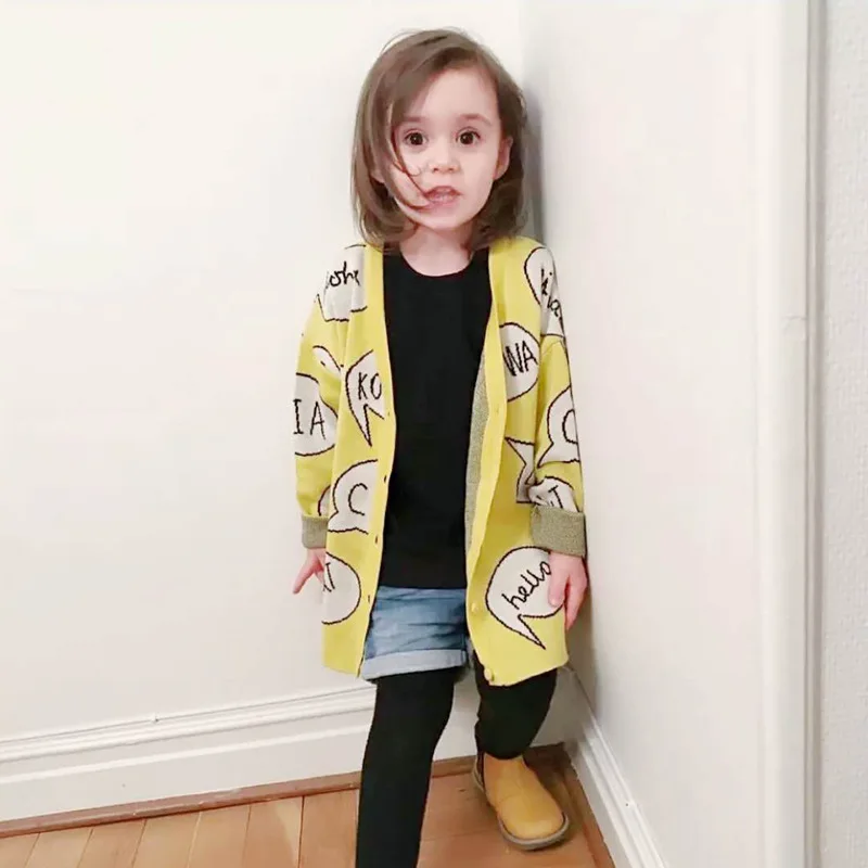 Зимнее вязаное пальто для всей семьи зимняя куртка мамы и ребенка модное с