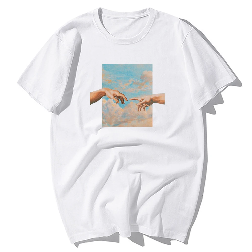 

2021 New Summer Men's Retro Printed T-shirts Men's Tops T-shirts Men's Casual Hip-hop Tops Harajuku Trend Graphic T-shirts