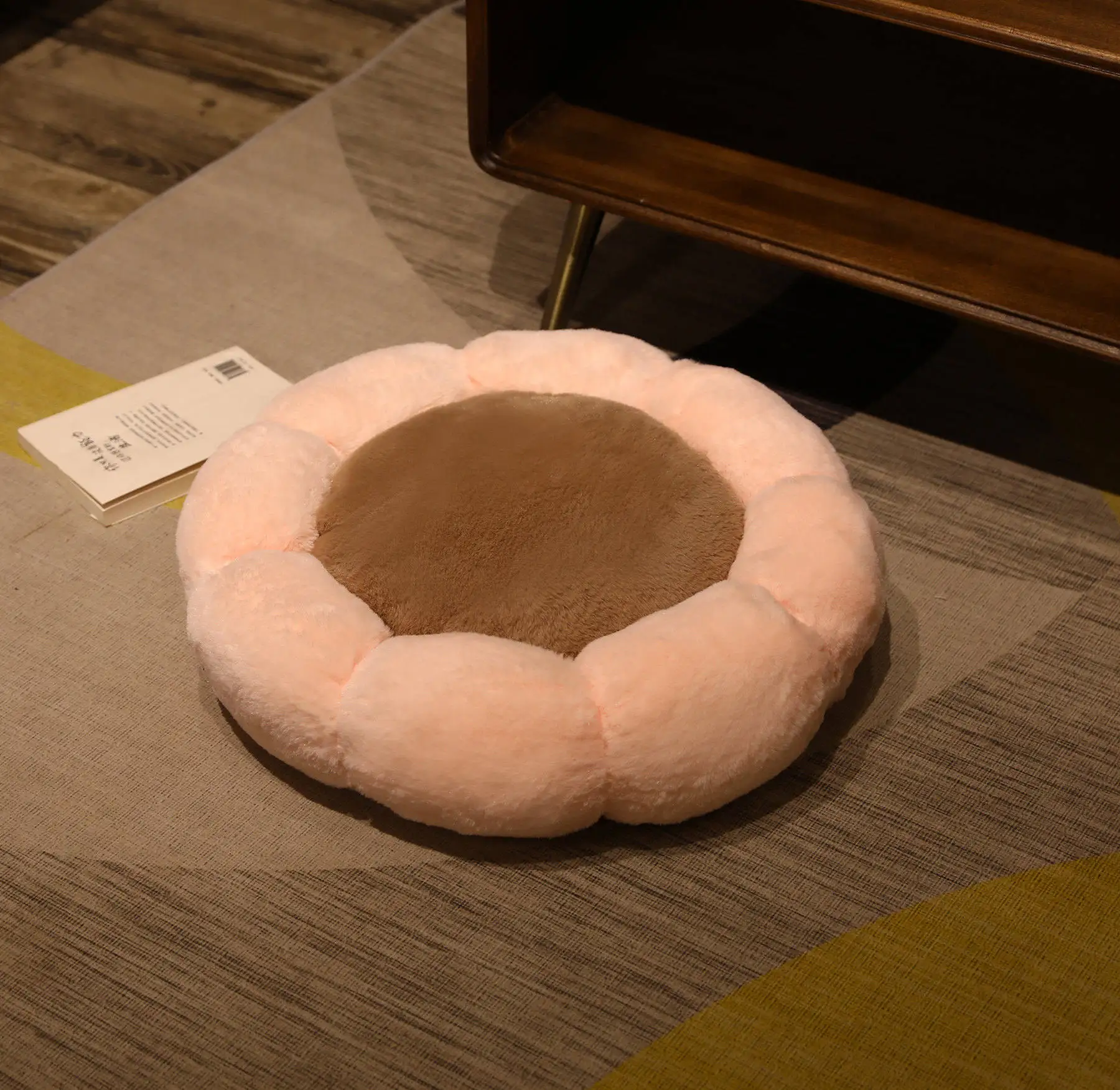 

Flower Plush Floor Pillow Tatami Futon Sofa Chair Seat Cushions Living Room Home Decoration Stuffed Pet Sleeping Mat 40cm/50cm