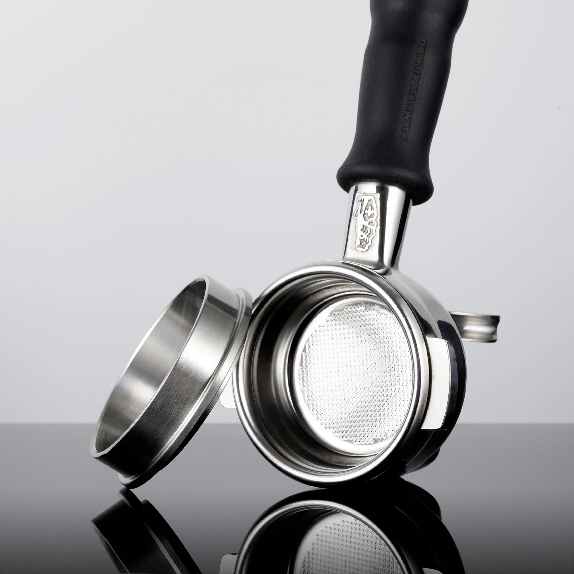 Anillo de dosificaci&oacute;n inteligente de acero inoxidable, herramientas para caf&eacute; en polvo, Espresso, Barista, 51mm/53mm/57mm/57,5mm/58mm/58,35mm/58,5mm-1
