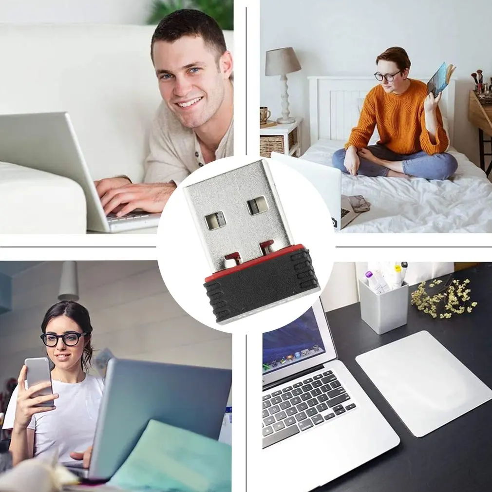 Мини Wi-Fi адаптер 150 м USB антенна Беспроводная компьютерная Сетевая Карта 802.11n/g/b LAN +
