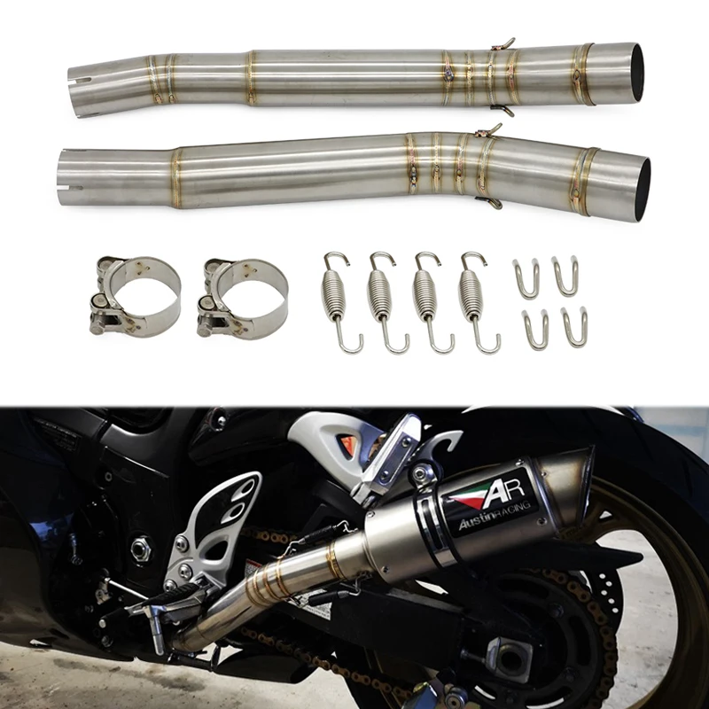 GSXR1300 выхлопная средняя звеньевая труба среднее соединение система соединения