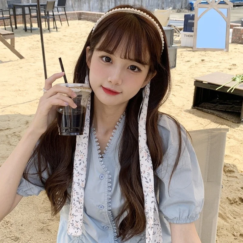 Повязка на голову с жемчужинами супер сказочная плетеная заколка для волос