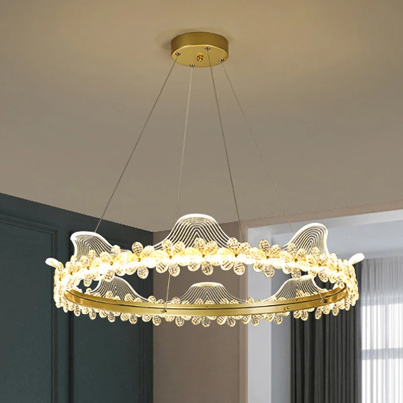 

Modern LED Pendant Lamp Living Dining Room Bedroom Dimmable Pendant Lights lndoor Lighting Hanging Light Decoration Luminairea