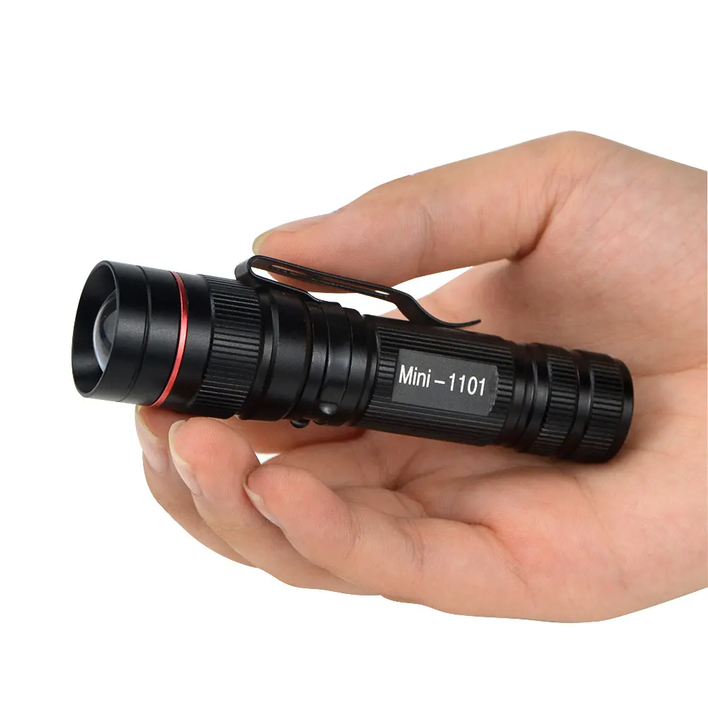 Масштабируемый светодиодный мини светильник ламповый фонарь e Q5 алюминиевый