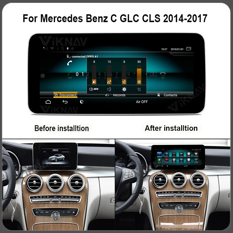 

Android car radio Auto multimedia player GPS navigation For-Mercedes-Benz C GLC CLS 2014 2015 2016 2017