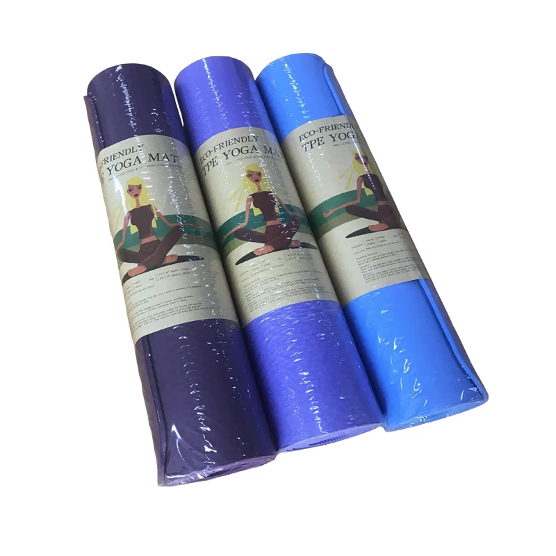 Прямые поставки от производителя/TPE коврик для йоги экологически безопасный