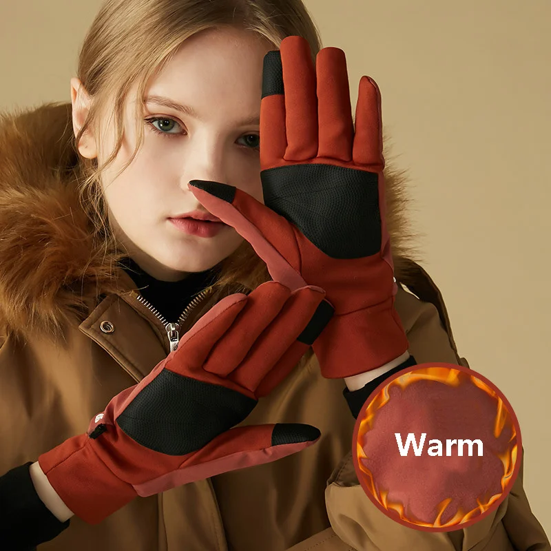 

Ski Gloves Winter Waterproof Warm Thick Touch Screen Gloves for Men Women Cycling Outdoor Climbing Windproof Snow Gloves