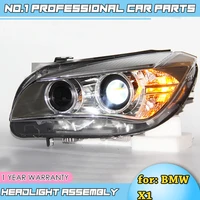 car accessories headlights for bmw x1 2011 2015 led headlight for x1 head lamp led daytime running light led drl bi xenon hid