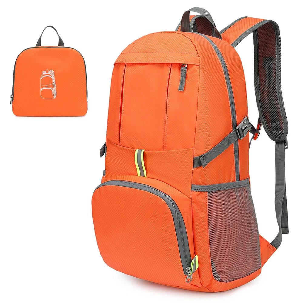 Фото 35L Lightweight Folding Backpack Water Repellent Bag Pack for Camping Climbing Hiking Outdoor Women Men Travel Спорт и развлечения 35L Lightweight Folding Backpack Water Repellent Bag Pack for Camping Climbing Hiking Outdoor Women Men Travel Спорт и развлечения