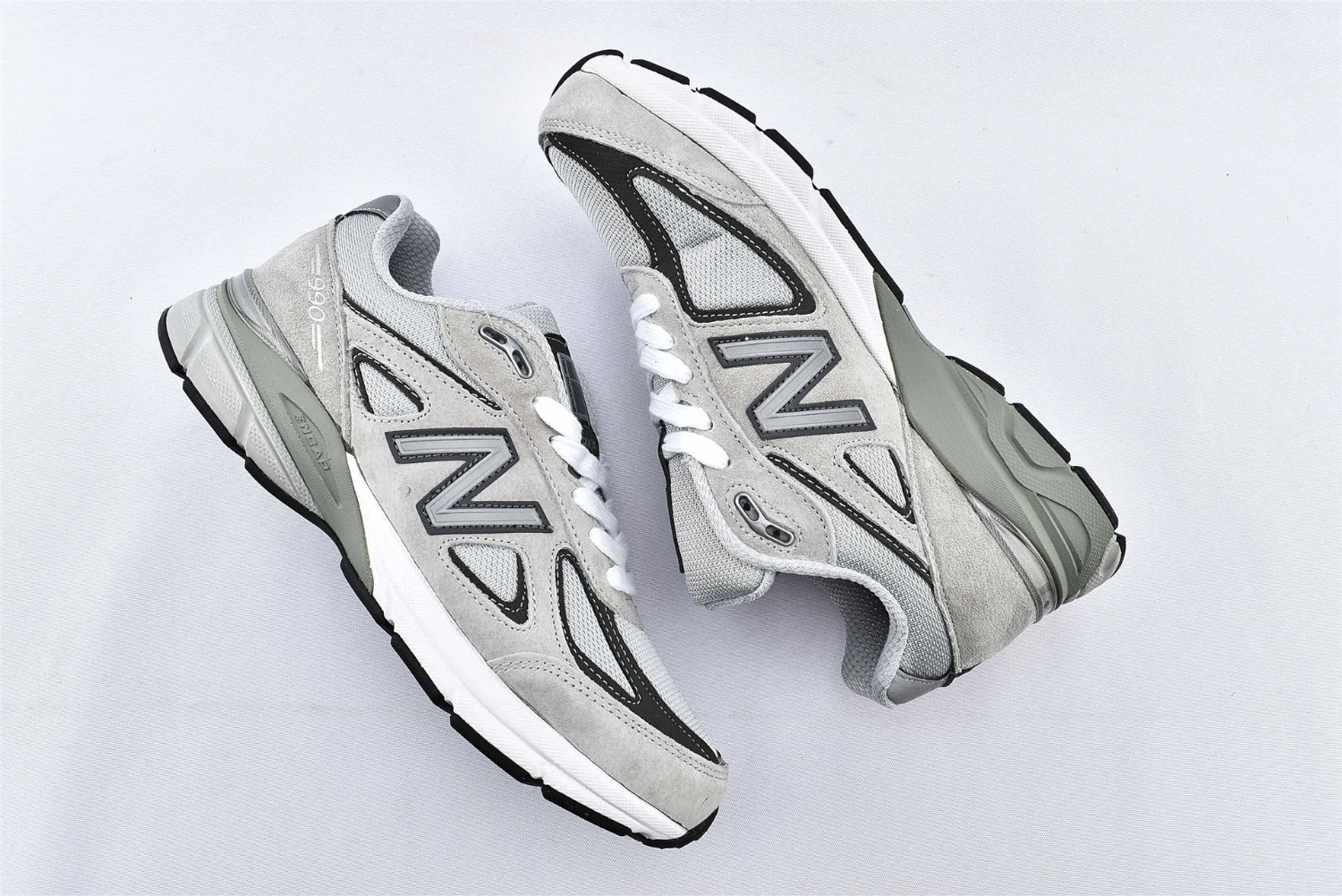 Оригинальные мужские/женские мужские кроссовки New Balance NB990V4 унисекс США M990GL4 Ретро