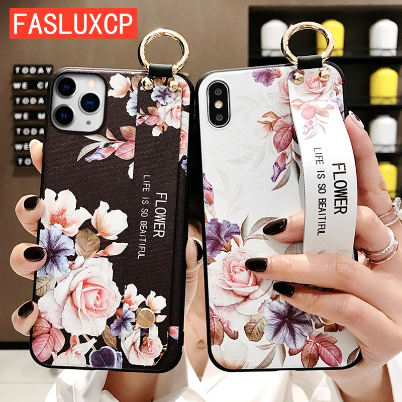 Чехол для телефона LACK для iPhone 11 11Pro Max XR X XS Max 6 6S 7 8Plus Роскошный Мраморный чехол с кольцом-подставкой