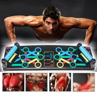 push up rack board 14in1 multi function body building fitness exercise tools men women push up stands for gym body training 4