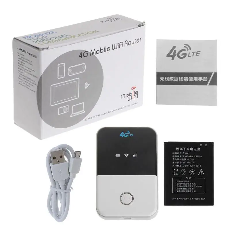 

Мини-роутер, 4G, Wi-Fi, слот для Sim-карты
