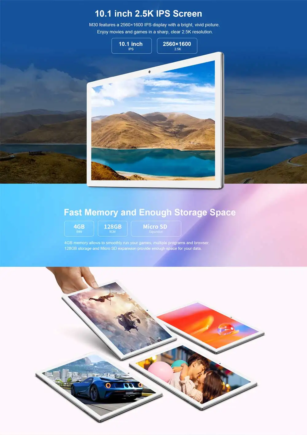 Teclast M30 телефонный звонок 10,1 дюймов Android 8,0 планшетный ПК MTK X27 Deca Core 3 Гб Ram 64 Гб Rom 1920*1200 ips Dual-SIM WiFi gps