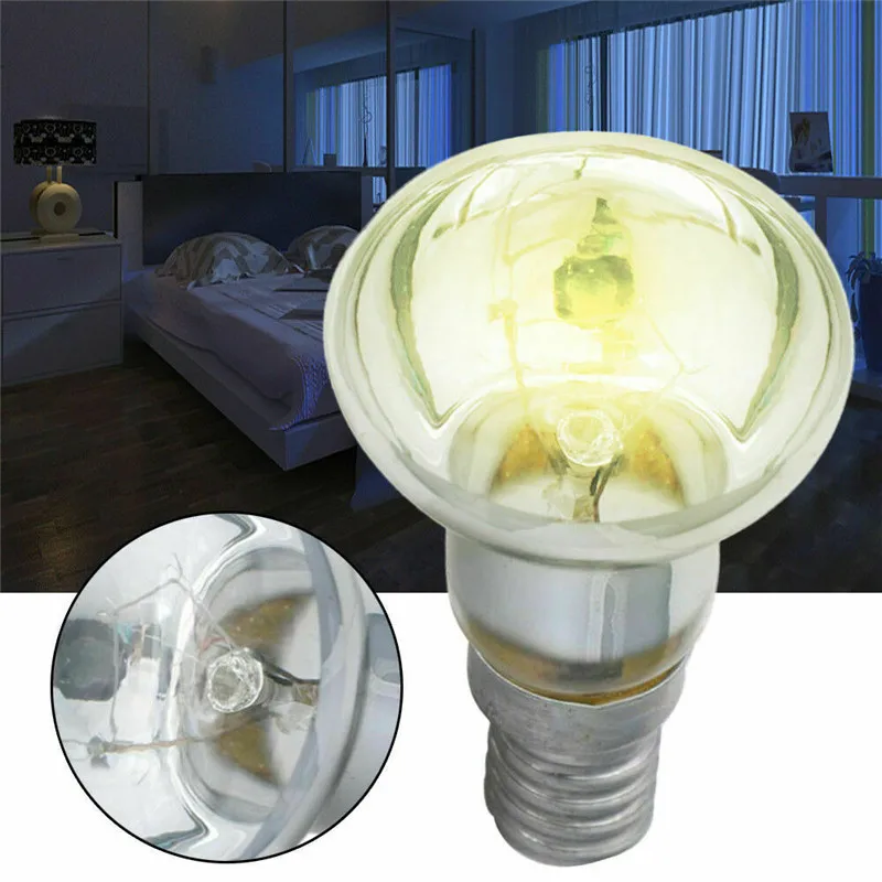 

30W 300lm E14 Edison Incandescent Lamp Bulb 220-240V Transparent Indoor Lava Lamp Incandescent Lamp R39 Reflection Point Bulb J2