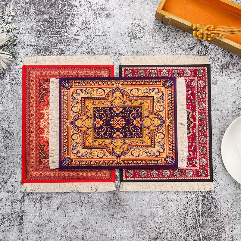 Мини-коврик для мыши в ретро-стиле коврик с персидским узором Коврик Для Мыши ПК