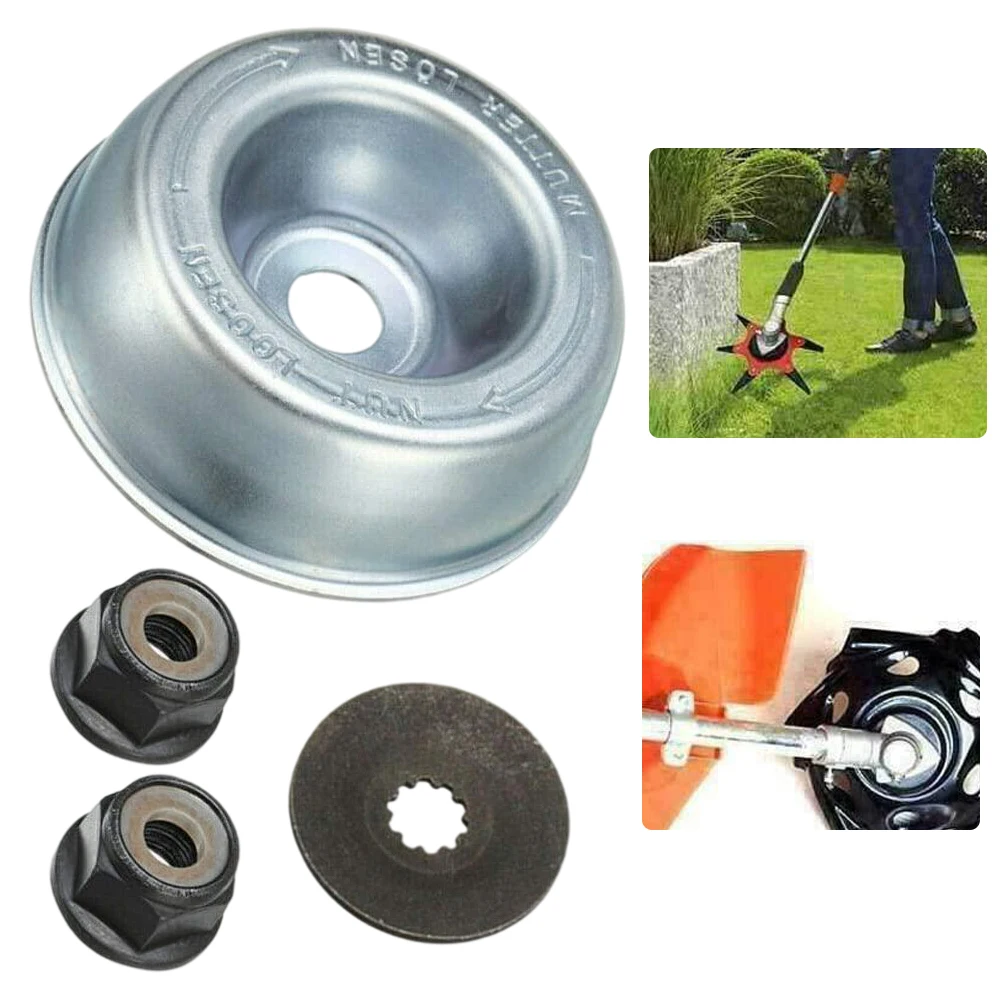 

Trimmer Slicer Adapter Trimmer Gear Head Slicing Tool Adapter Weed Trimmer Maintenance Kit Fits Most Weed Eater Lawn Mower Model