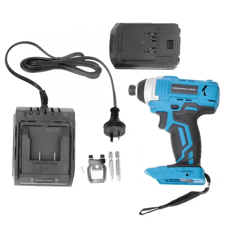 18V Аккумуляторный ударный гайковерт литий ионный аккумулятор на батареях