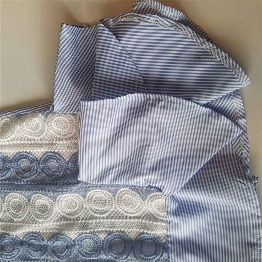 

Sleeveless Women Chiffion Blouse Shirts Summer Korean 2020 Fashion Patchwork Tops Lady Loose Striped Pullover Blouse Shirts