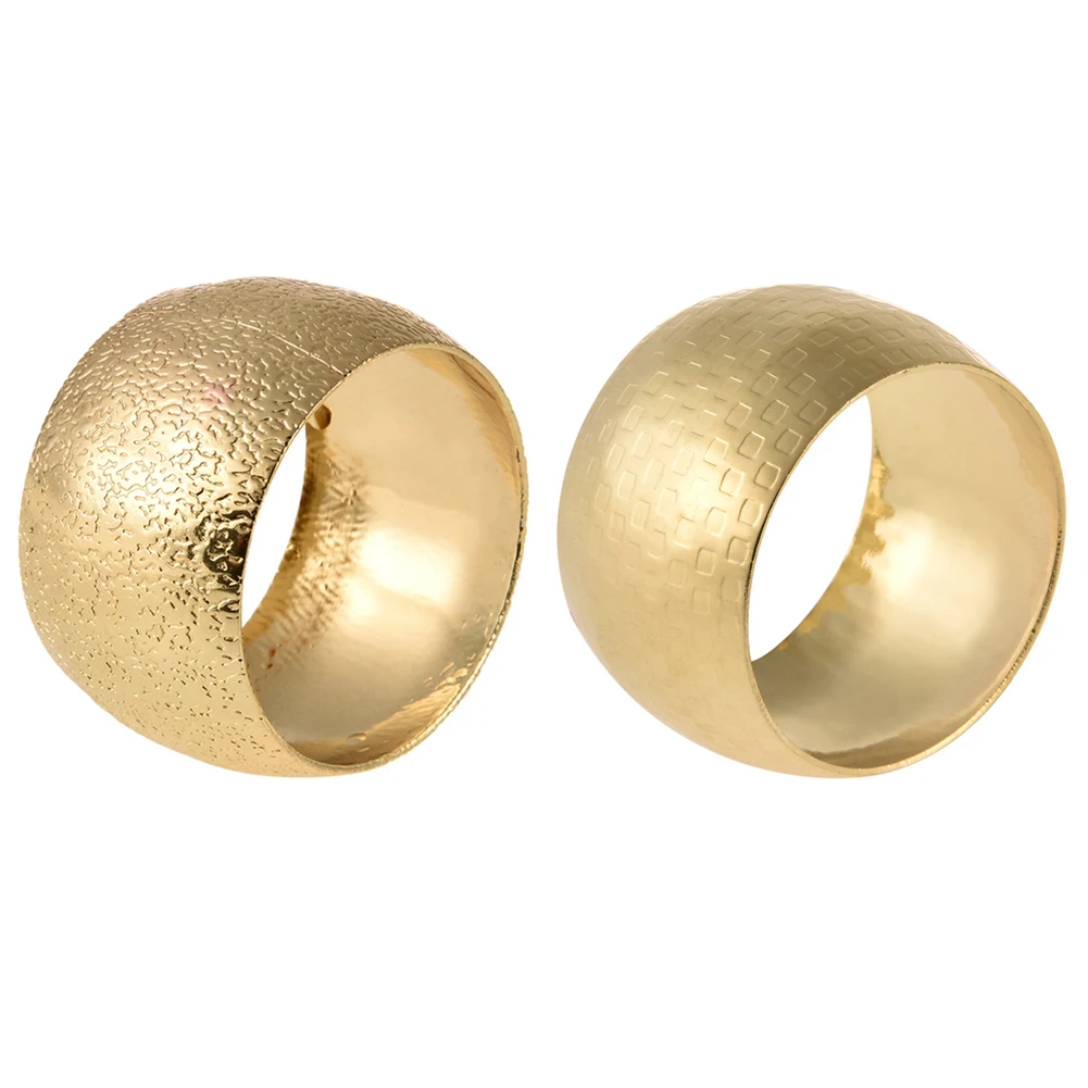 

Chinese Napkin Buckle Metal Napkin Ring Model Room Napkin Buckle Cloth Circle Simple Modern Round