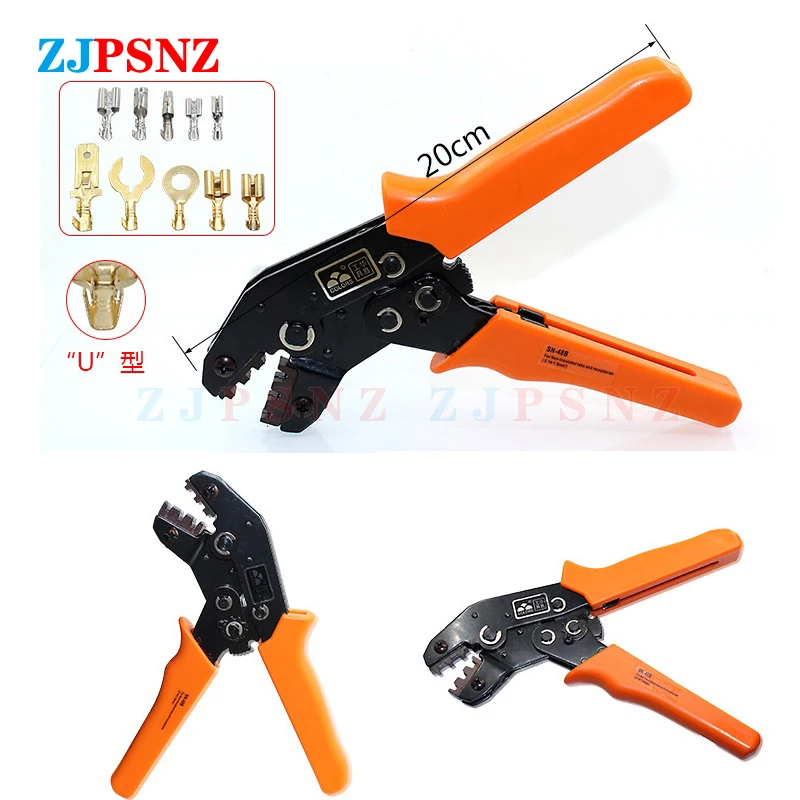 

High Quality HS Crimper Cable Cutter Automatic Wire Stripper Multifunctional Stripping Tools Crimping Pliers Terminal Crimp