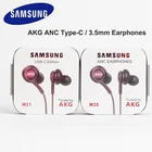 Samsung наушники AKG ANC гарнитура наушники-вкладыши 3,5 ммType c с микрофоном проводные наушники для Galaxy S21 S20 S10 9 8 plus note10 M20 M21