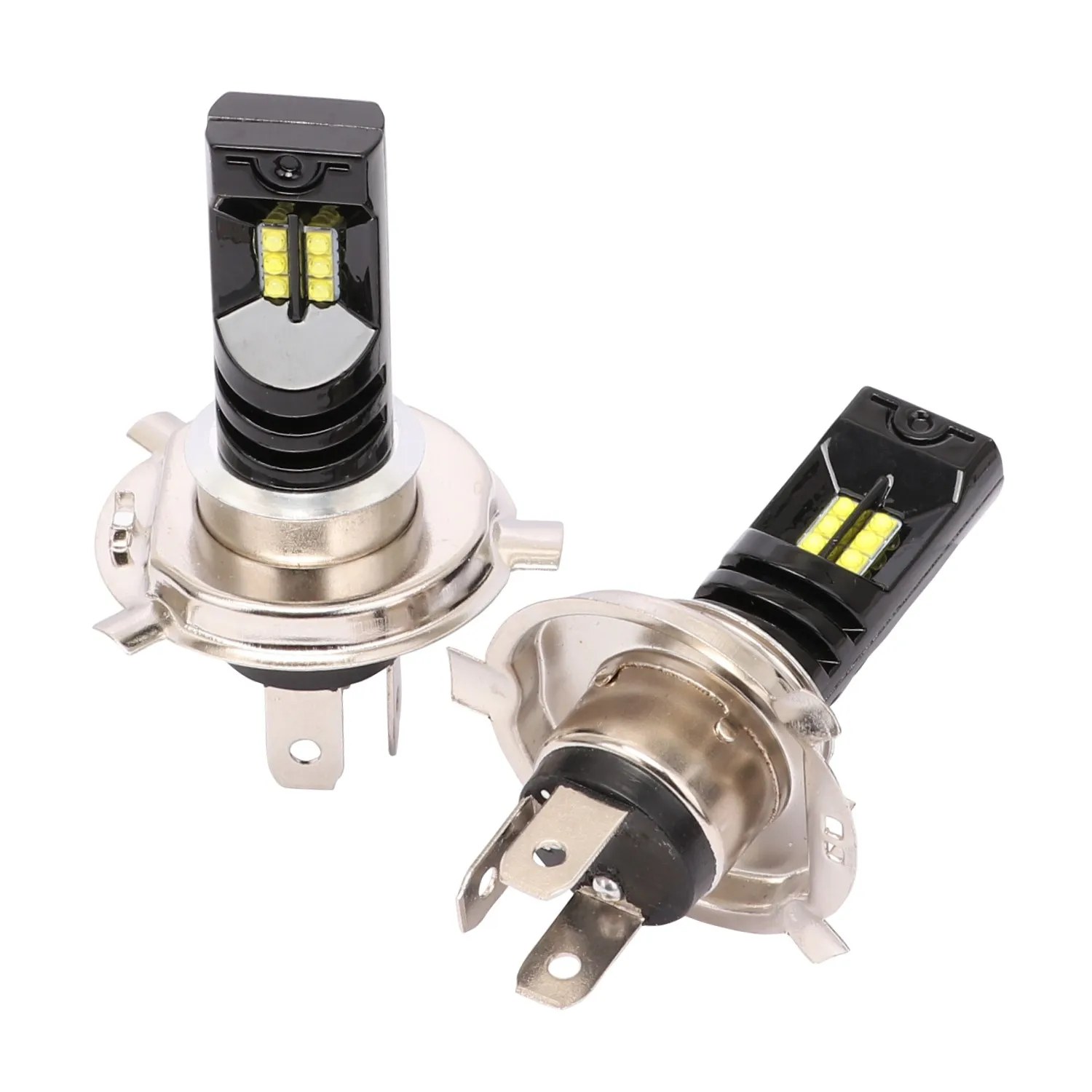 

24W Mini LED Car Headlight Bulbs 6500K 7500K H4 H7 H11 H8 9006 HB4 9005 HB3 Lamp 2525 Chip Auto Fog Lights 12v