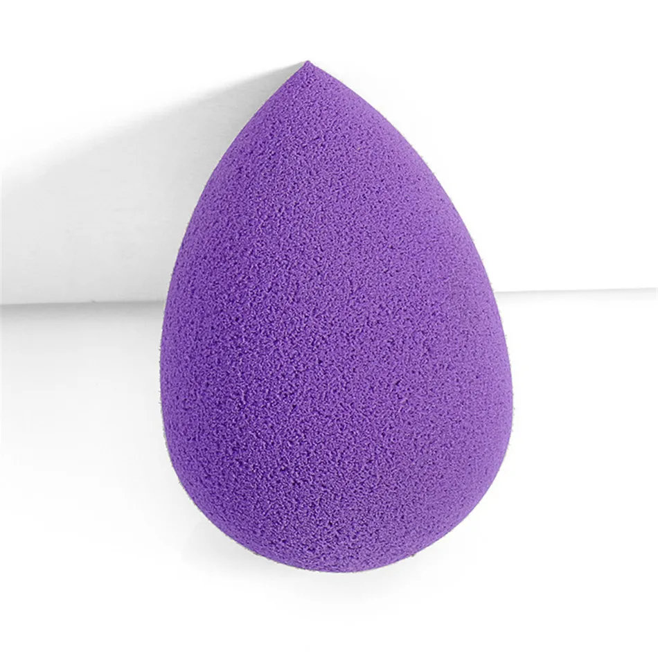 O.TWO.O 1Pc Blue Face Makeup Sponge Puff Egg Facial Cosmetic Concealer Cream Foundation Powder Puff Makeup Foundation Sponge