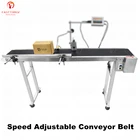 Автоматическая конвейерная лента с регулируемой скоростью для струйного принтера, лазерного гравировального станка для кодирования, логотипа 110-240 В переменного тока