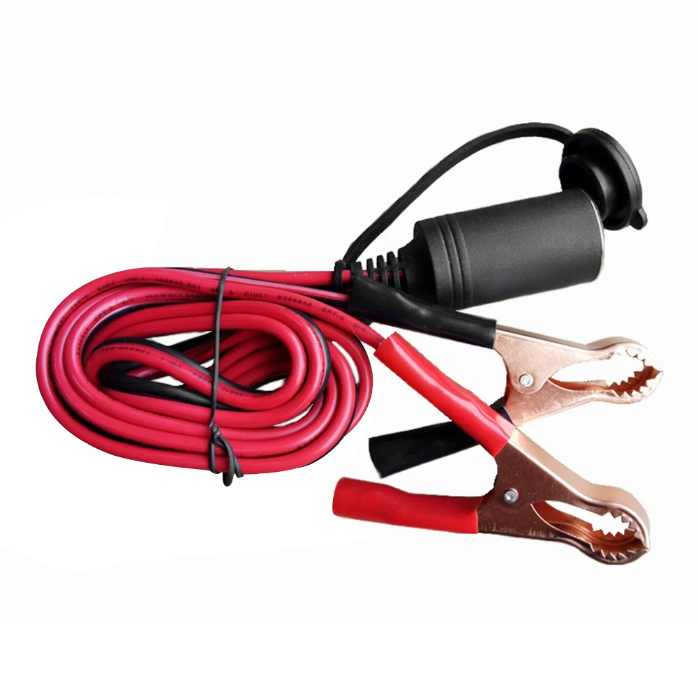 Розетка для автомобильного прикуривателя зажим аккумулятора 50A 18AWG|Зажигалка| |