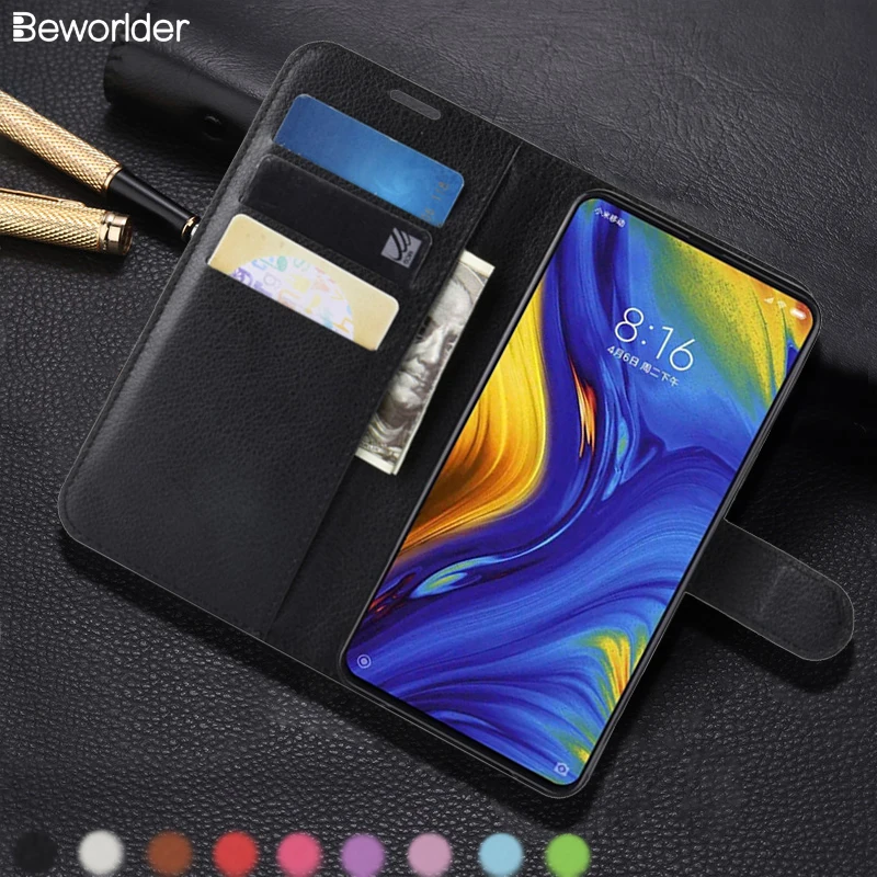 Чехол для Xiaomi mi X3 чехол телефона X 3 с отделениями карт кошелек из искусственной