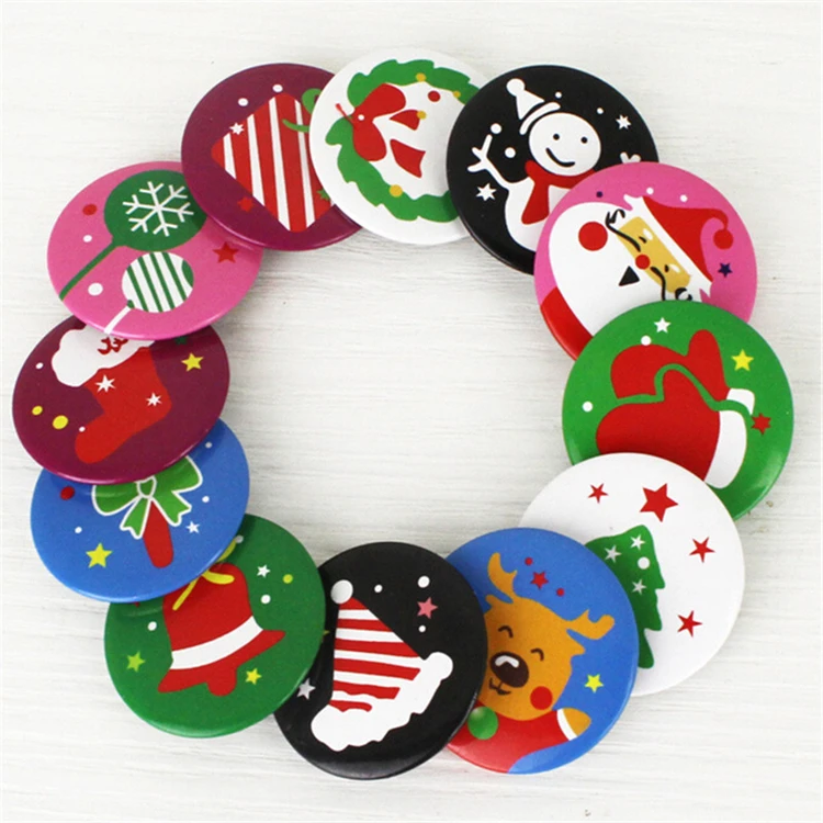5шт Новое прибытие Новогодние украшения Для дома Дети Маленькие подарки Badge фестиваль партия год украшения Рождество