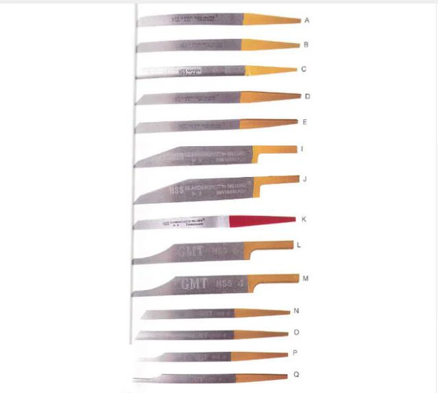 Инструмент для ювелирных изделий Гравировальный нож или черная Желтая резиновая