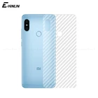 5 шт. прозрачная 3D защитная пленка из углеродного волокна для задней панели Xiaomi Redmi Note 7 6 5 Pro не закаленное стекло