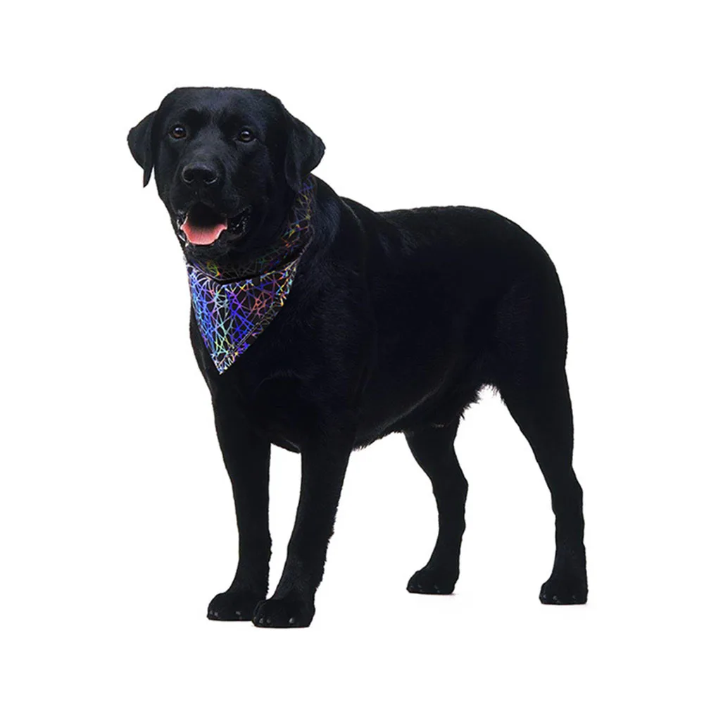 Светоотражающая бандана для домашних животных кошек собак нагрудники ночная