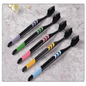 Щетка Зубная Ультрамягкая с бамбуковым углем, 10 шт.компл.