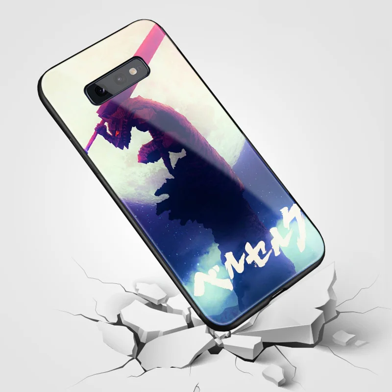 Мягкий силиконовый чехол из закаленного стекла для Samsung Galaxy S8 S9 S10e S10 Note 8 9 10 Plus |