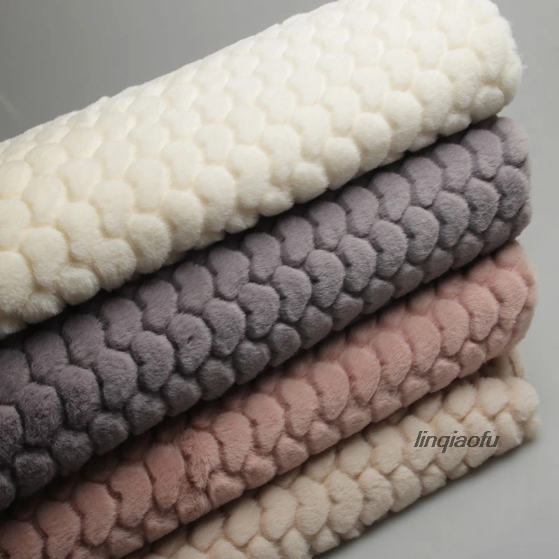 Новая плюшевая ткань для одежды из меха кролика рекс|Ткань| |