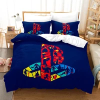 free dropshipping bedding sets duvet cover 1 pillowcase single childrens bedding gife playstation handle gamer single p05