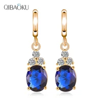 bright zircon long earrings accessories korean style womens earrings with stones and crystals fashion ear jewelry