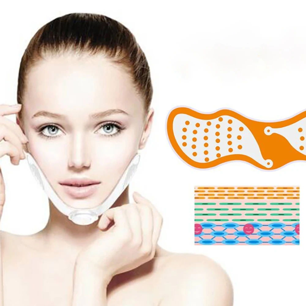 Электрическая массажная машина для уменьшения лица и подбородка стимулятор мышц