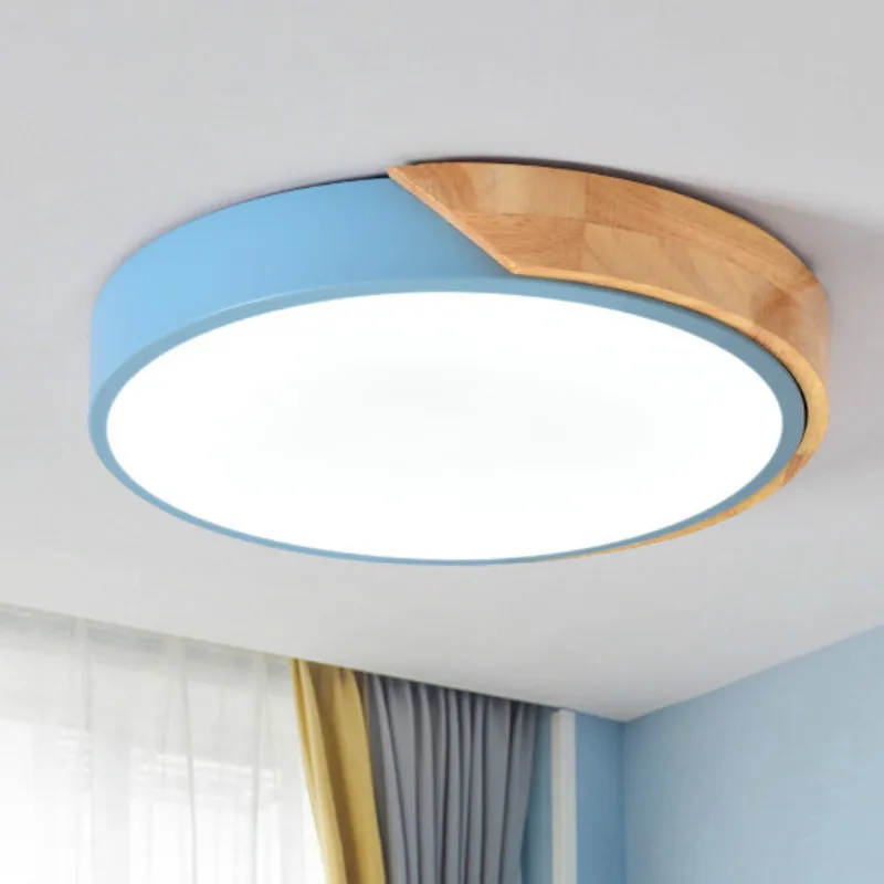 Ультратонкий Светодиодный потолочный светильник 5 см лампы с регулируемой