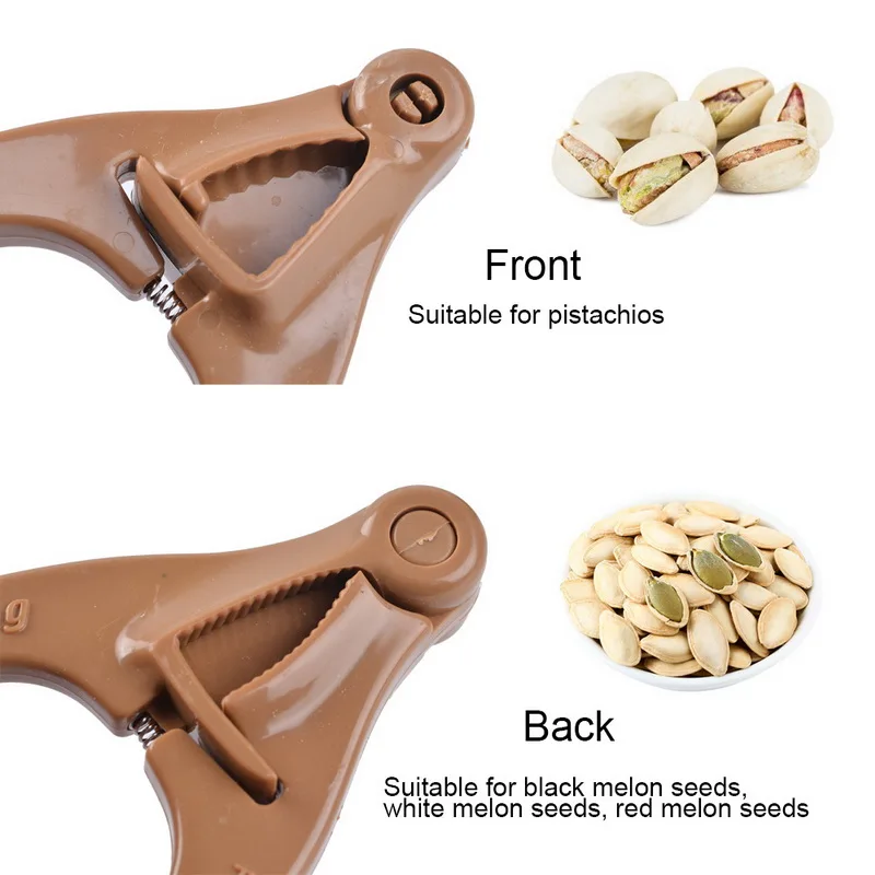 Многофункциональный пластиковый Щелкунчик семена дыни плоскогубцы зажим