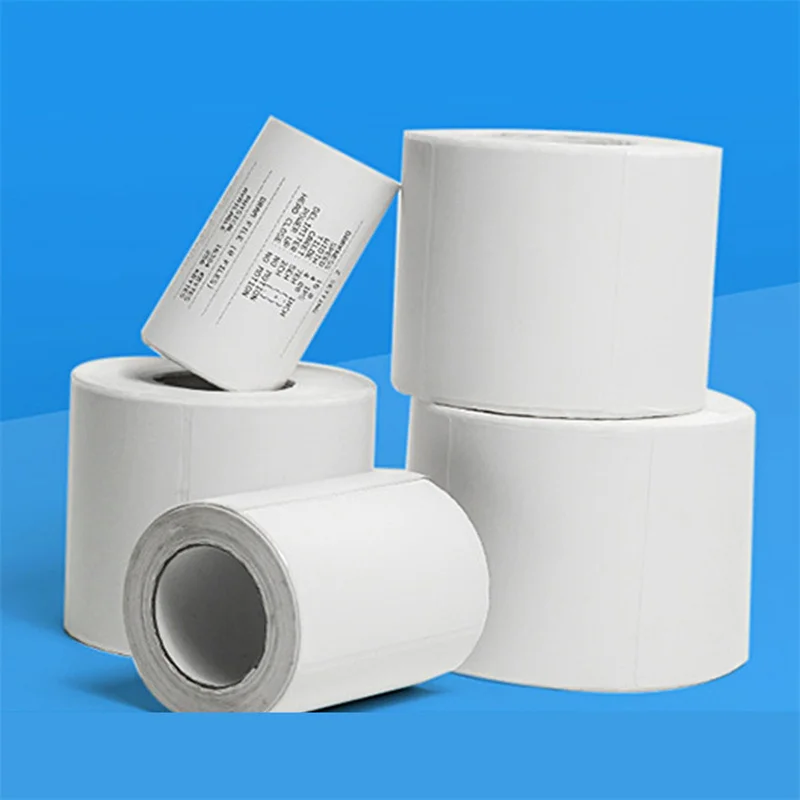 

200-800 шт. Экологически чистая термопечатная Бумага для термопринтера, наклейки штрих-кодов/этикетки/термоклейкие