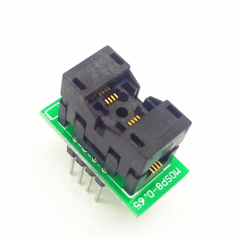 Адаптер MSOP8 для DIP8 MCU тестовый IC АДАПТЕР гнезда программатора сокет msop8 SSOP8 SSOP16 SOP8