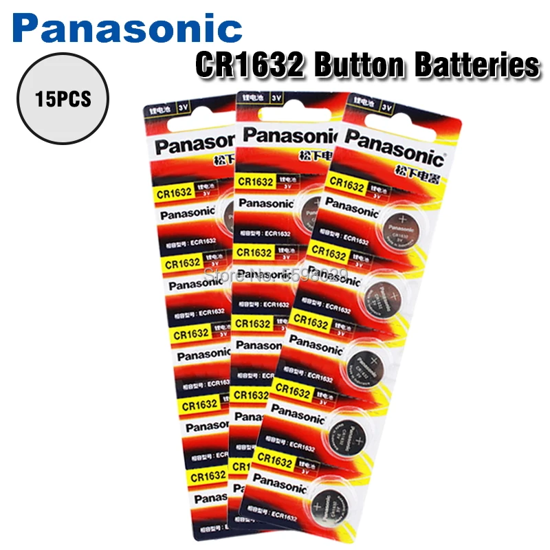 Оригинальный Новый аккумулятор для PANASONIC cr1632 3 в Кнопочная батарейка батарейки